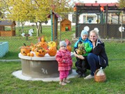 Veselé dýňování s rodiči